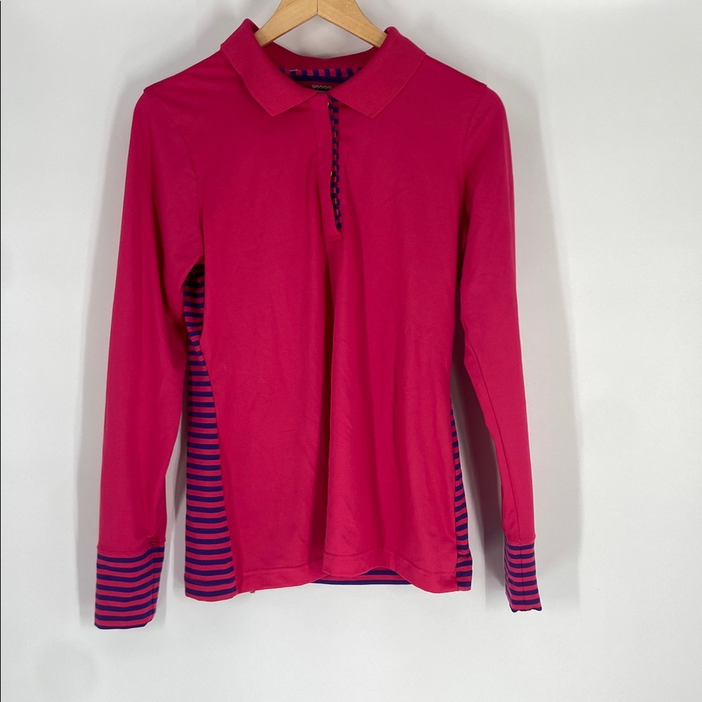 Under Armour Pink Long Sleeve Tee Size M Gently Used